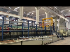 Automatic Electroplating coloring Anodizing machine for Aluminum