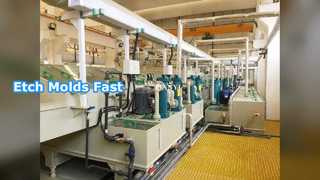 Etch Door Molds Fast Stainless Steel Etching Machine