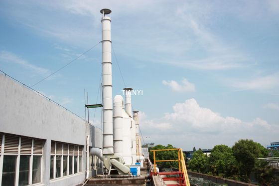 quality  Purified Rate Gas Purifying Particulate Wet Scrubbers 380V For Waste Air Treatment factory