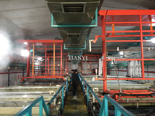 Aluminium-Anodisierungsmaschine Hard Anodisierungsgeräte mit Färbestation