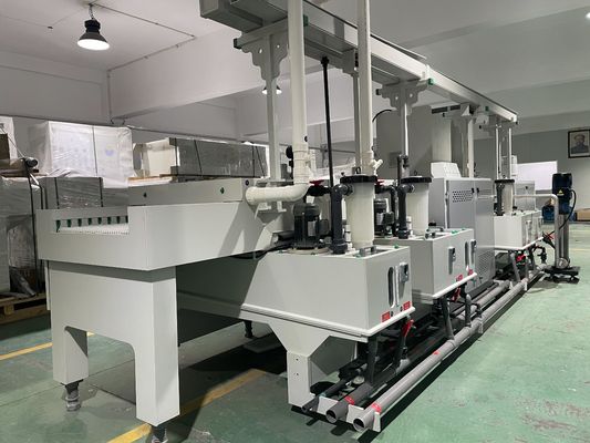 Maschine zur Oberflächenreinigung von PCB-Panels mit PLC für Leiterplatten