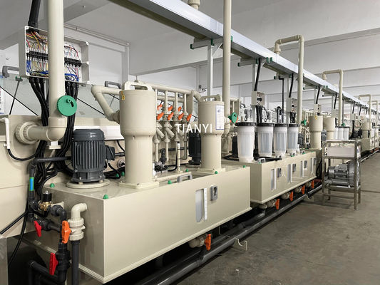 Schwarze Loch-Linien-PCB-Maschine für PCB durch Lochleitfähigkeit