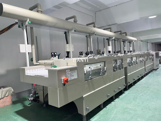 電子工業用水平化学洗浄機