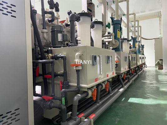 電子工業用水平化学洗浄機