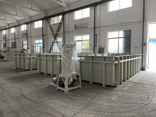 Plastic polypropyleen PP opslagtanks pickeltanks voor elektroplatering