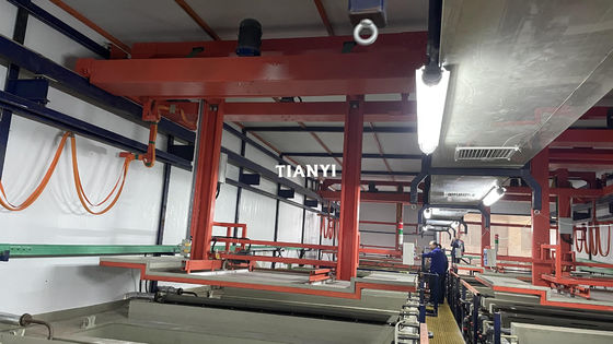 Automatische Metallverzinkmaschine Verzinkungslinie für Zink-Nickelplattenprodukte