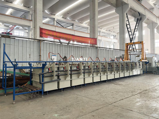 Metall Kupfer Nickel Chrom Elektroplattiermaschine für die Automobilindustrie
