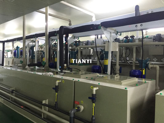 Zure glazuurmachine Chemische etseringsmachine voor patroon glazuurglas